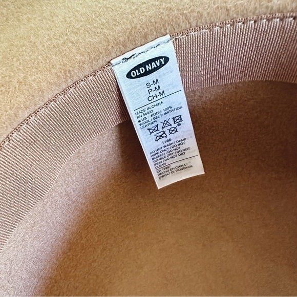 Old Navy Felt Brown Hat Summer Fall - Picture 4 of 4